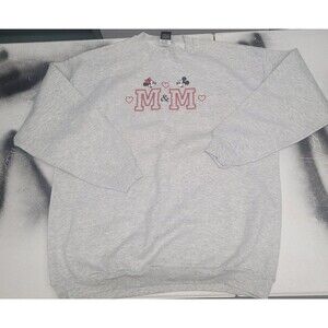 Vintage Mickey & Minnie Mouse Crewneck Sweatshirt Mickey Unlimited